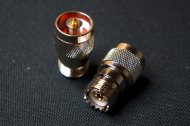 N (male) to M (PL259) (female) adapter 1pcs